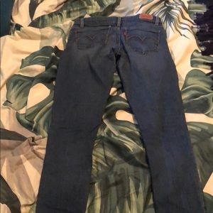 Levis superlow skinny jeans